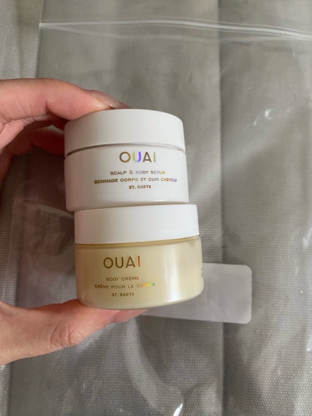 Ouai St.Barts body cream&scrub
